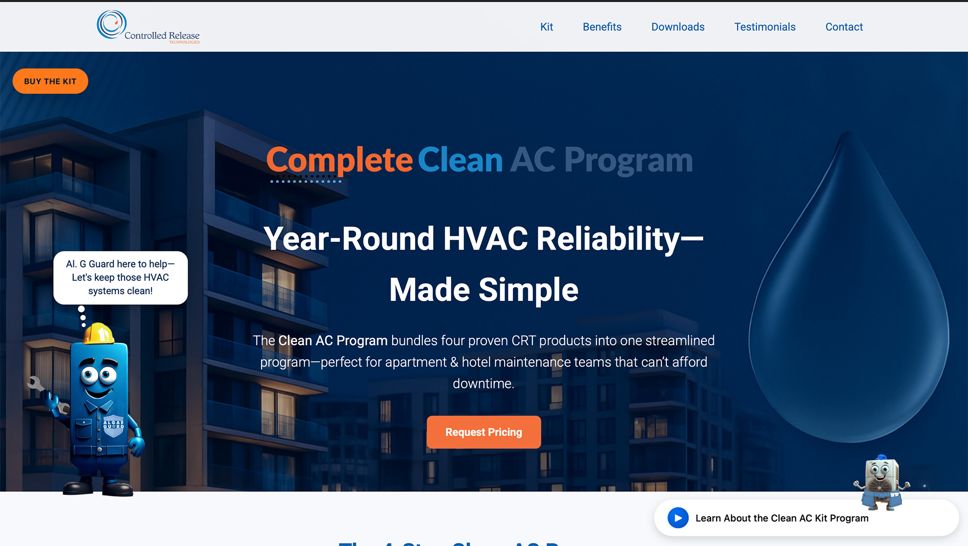 CleanAC Kit campaign preview